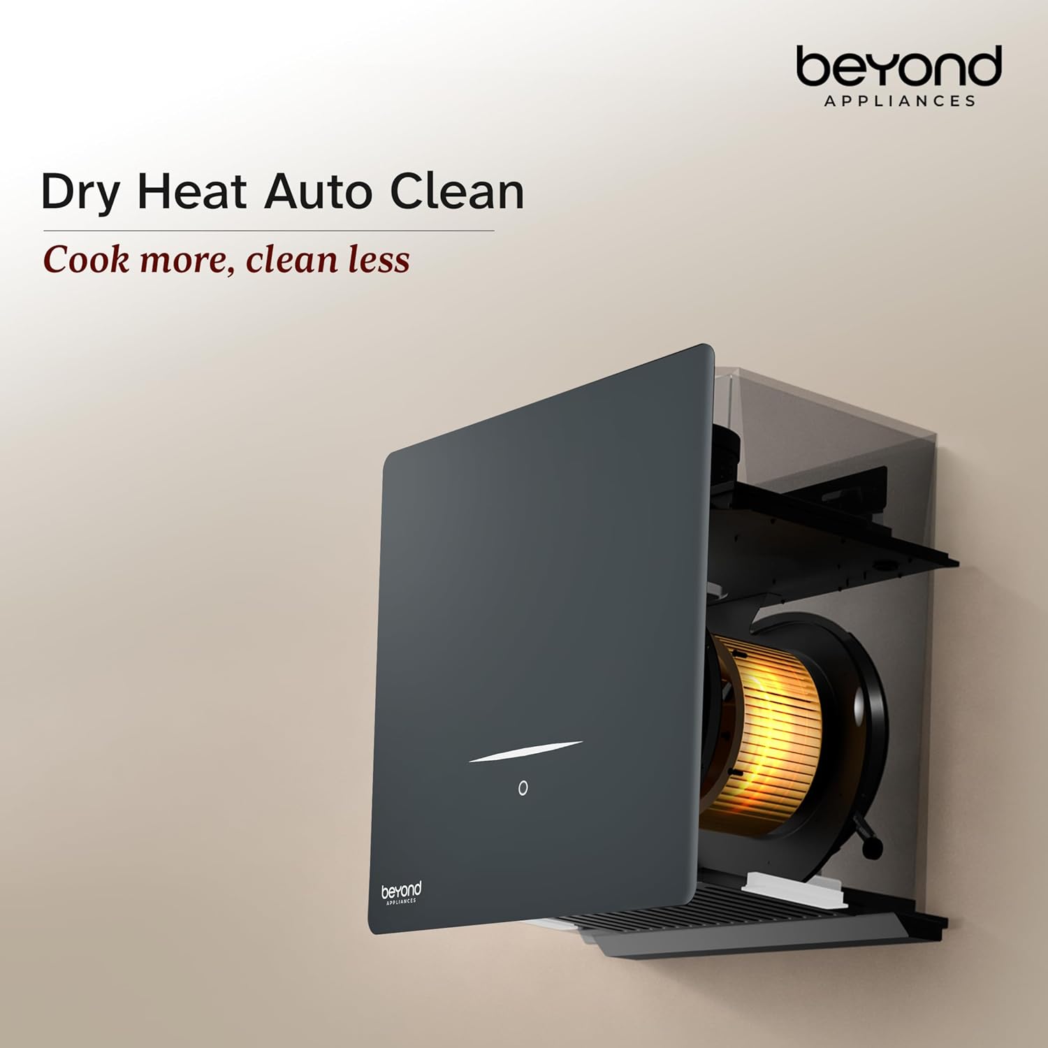 Beyond Appliances Cube Pro Plug N Play Ductless Kitchen Chimney | 1400 CMH