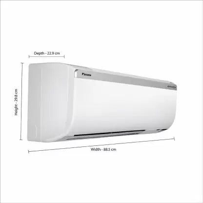 Daikin 1.5 Ton 4 Star Inverter Split AC White (FTKP50TV16U)