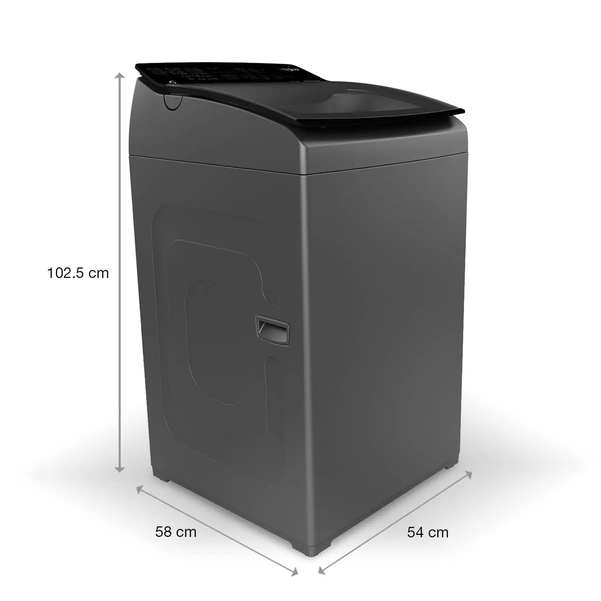 Whirlpool Stainwash Pro 7.5 Kg Fully Automatic Top Load Washing Machine ( Removes 10 Tough Stains , Grey, 4 Star, 10 Years Warranty )