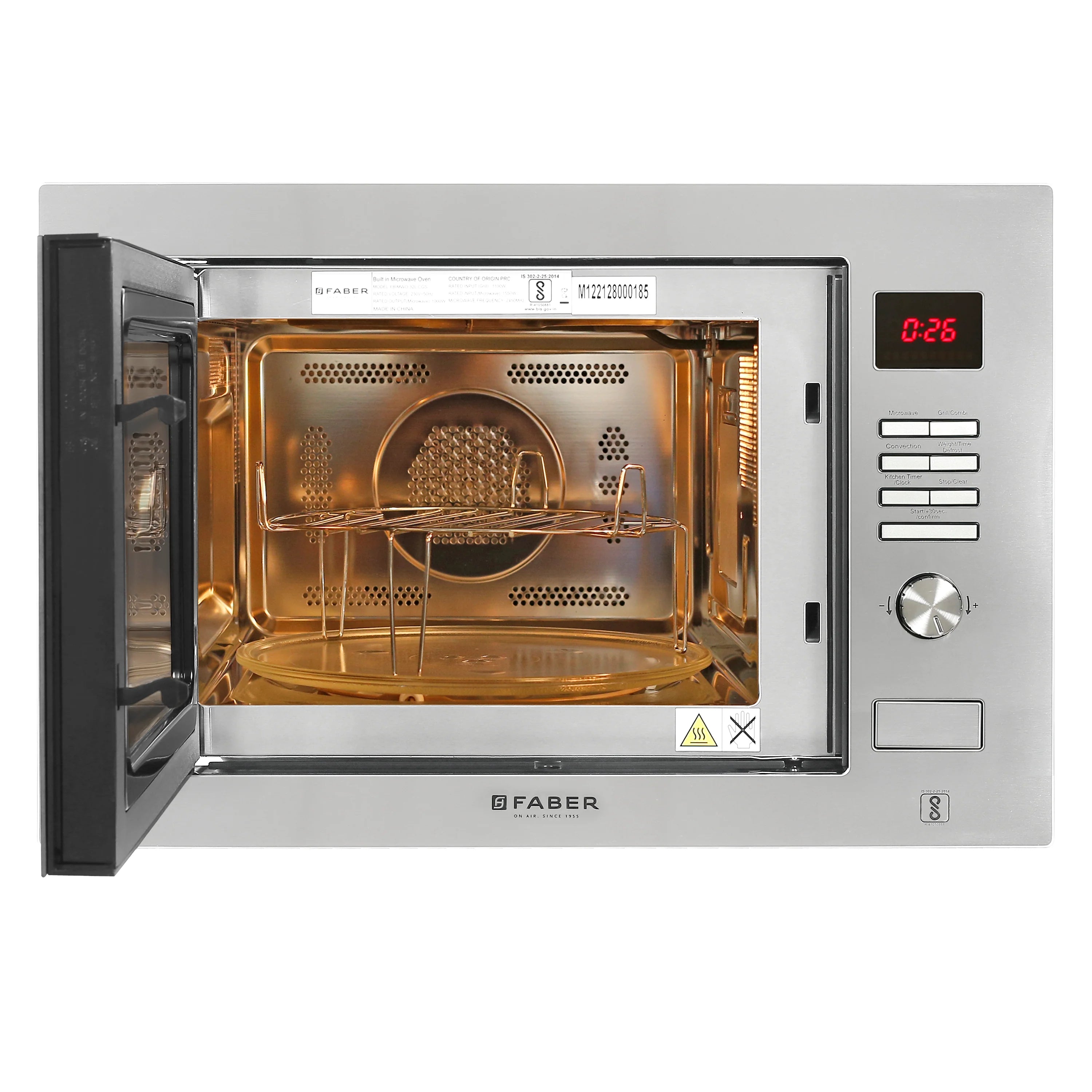 Faber Built In MicroWave Oven FBIMWO 32L CGS