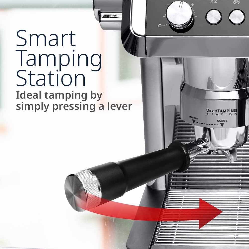 DELONGHI EC9335 Pump Espresso Coffee Maker (Silver)