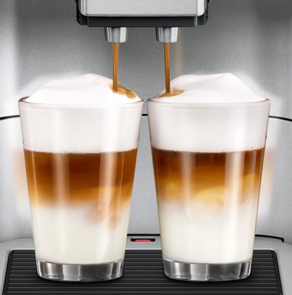 Bosch Series 6, Fully Automatic Espresso Machine TIS65621IN Verobarista 600, Silver