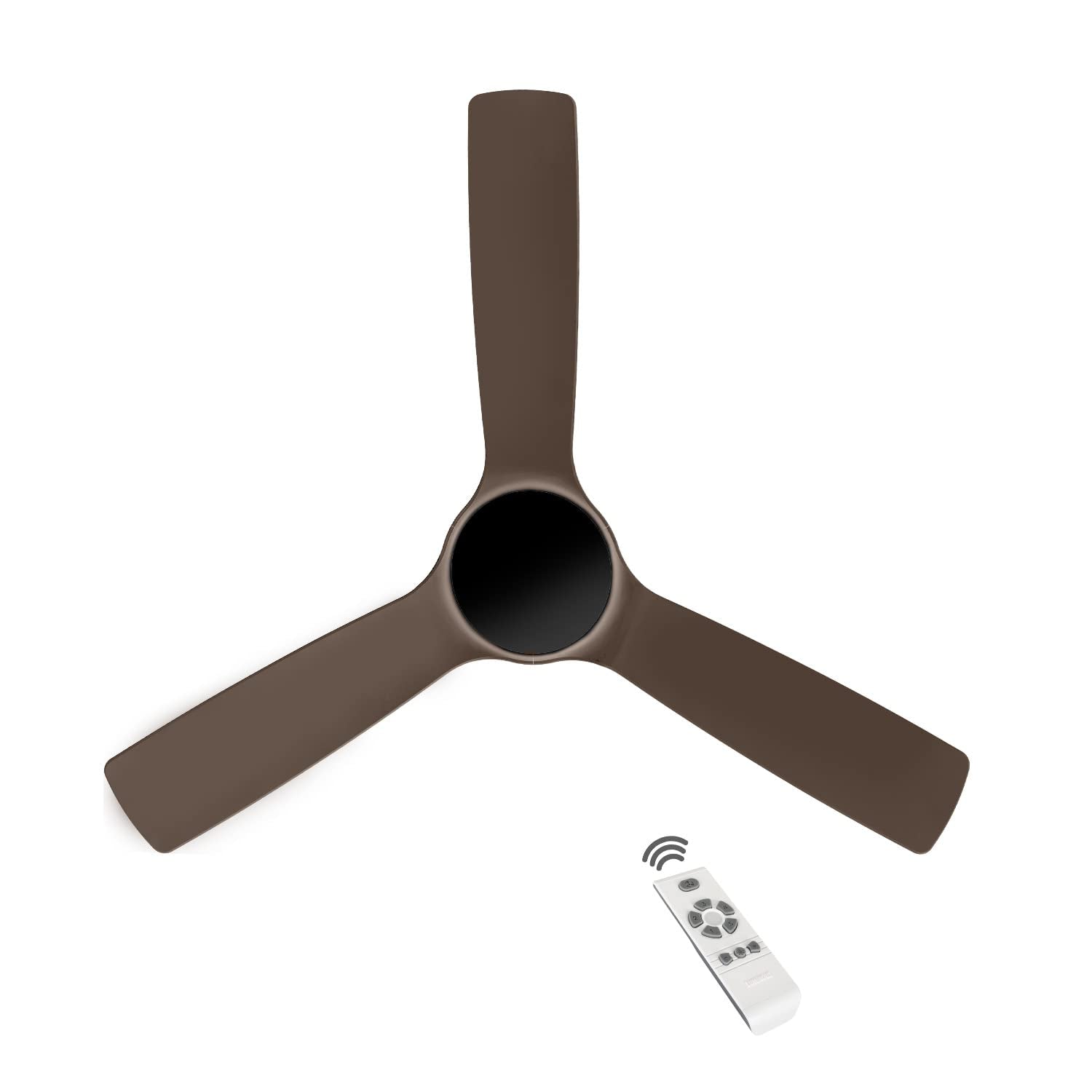 Luminous New York Chelsea 1200MM Ceiling Fan Caramel Brown