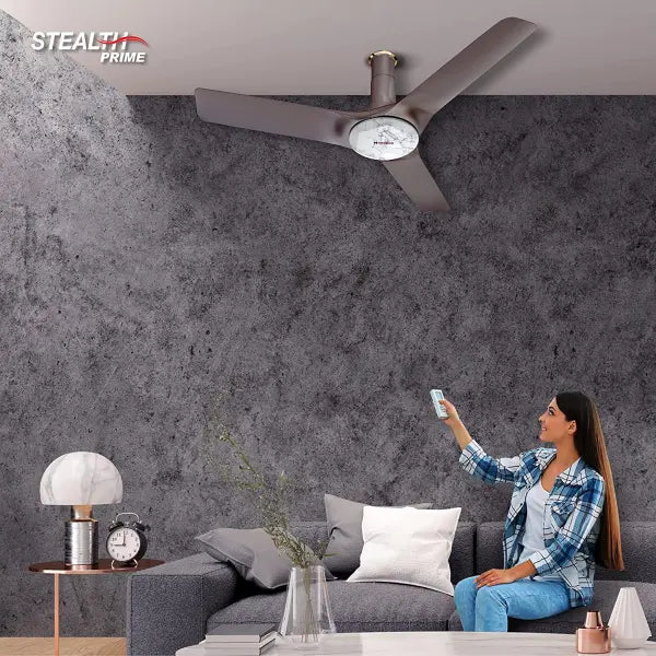 Havells Stealth Prime fan 1200mm BLDC motor and Remote Controlled Marble Dusk