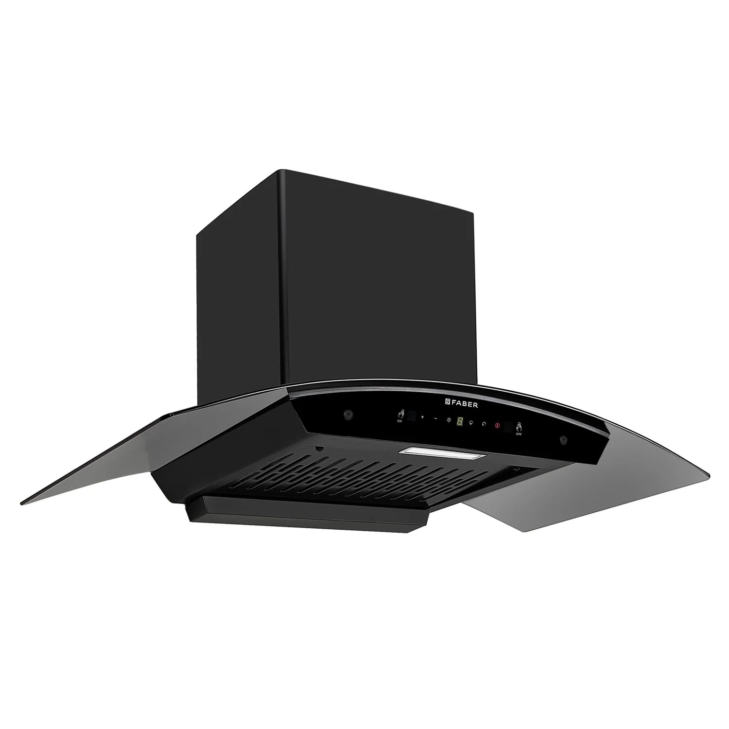 Faber LIBRA BLDC HC SC FL BK IN 90cm Chimney Hood - Efficient & Sleek Design