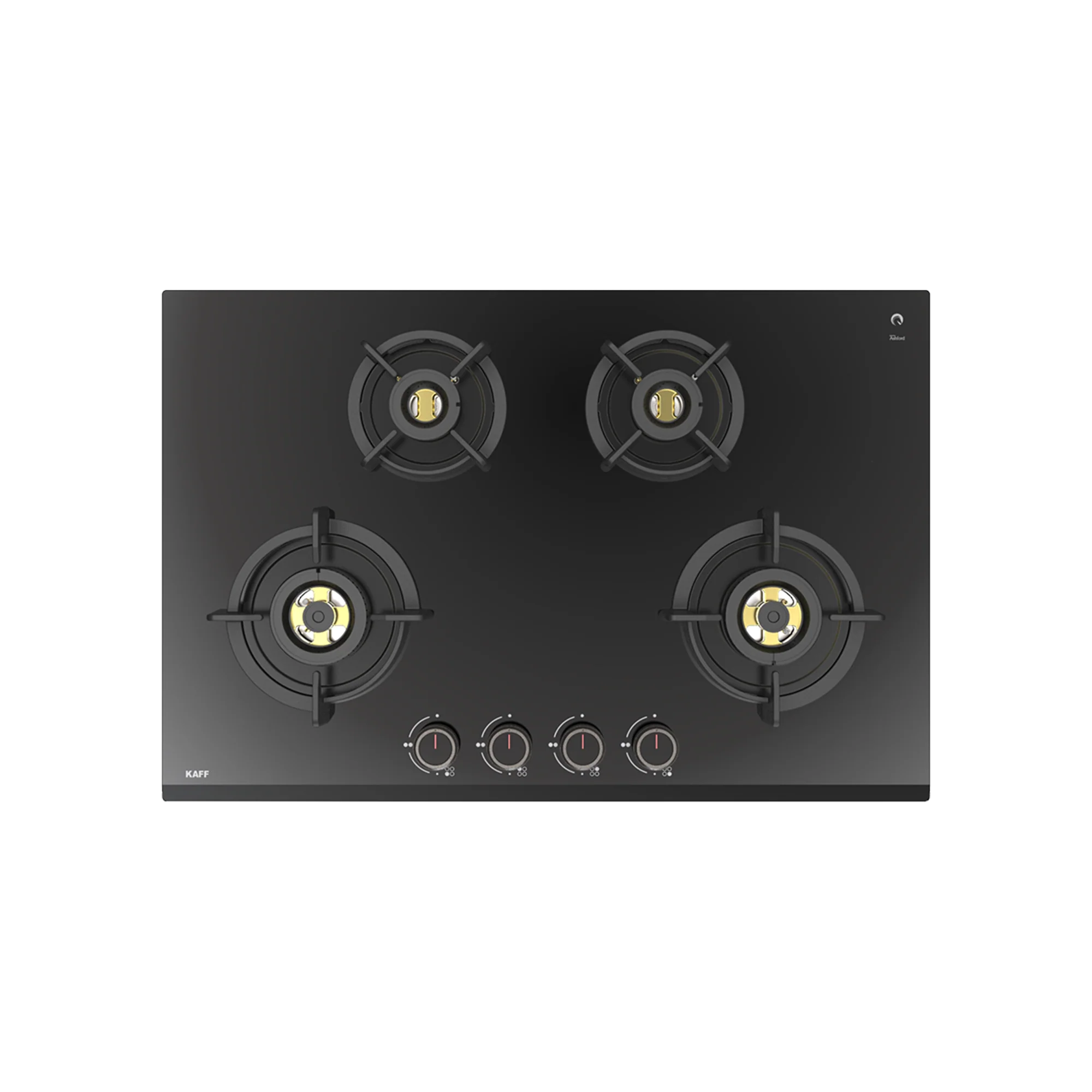 KAFF ASF 784 4-Burner Electric Hob - Tempered Glass Top, Black