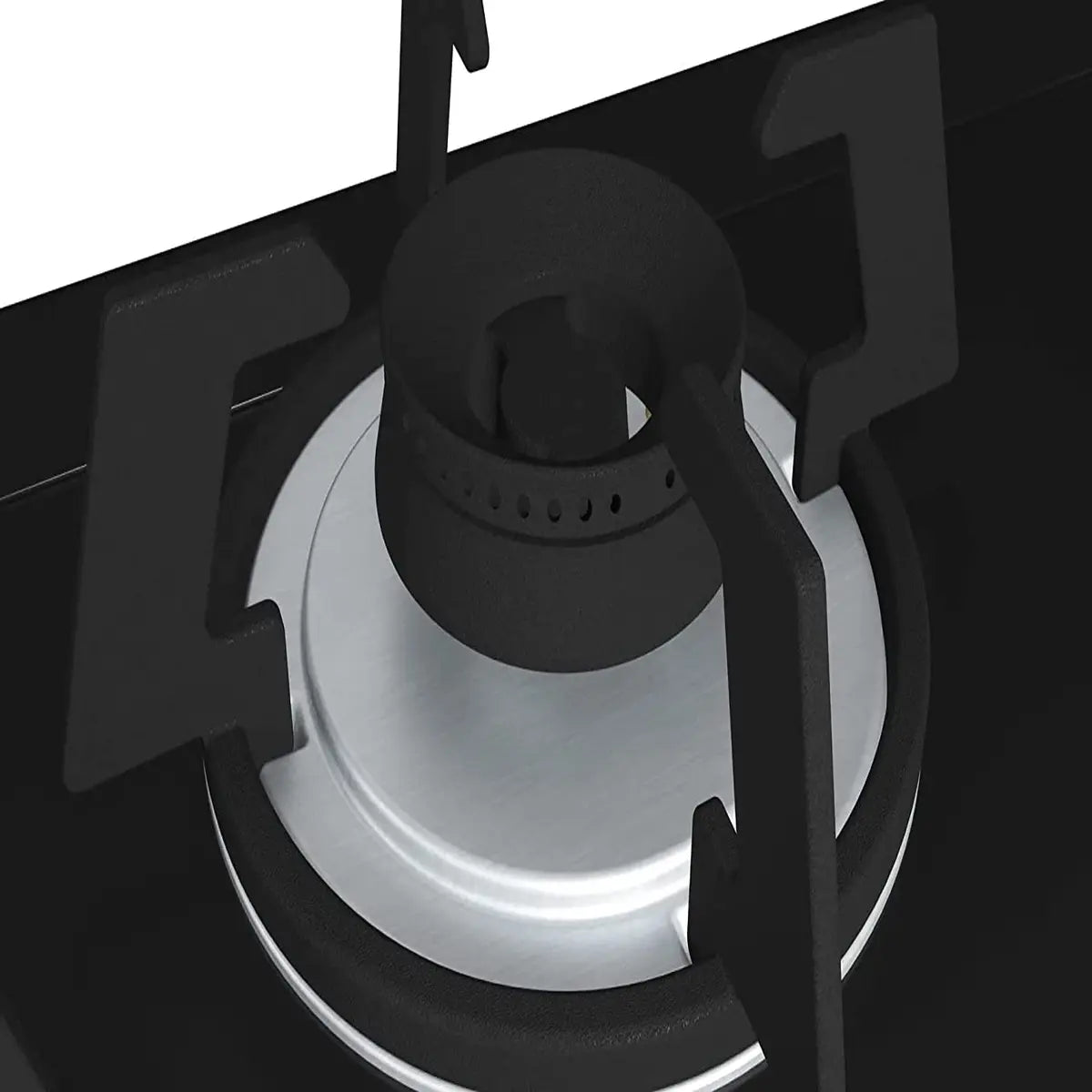 Bosch Gas Hob PMD83D31NX Triple Ring Brass Burner Auto Ignition Black