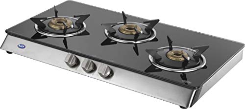KAFF - KC 72 3B AI SS SBJ 3 Burner Cooktop, Stainless Steel, Silver