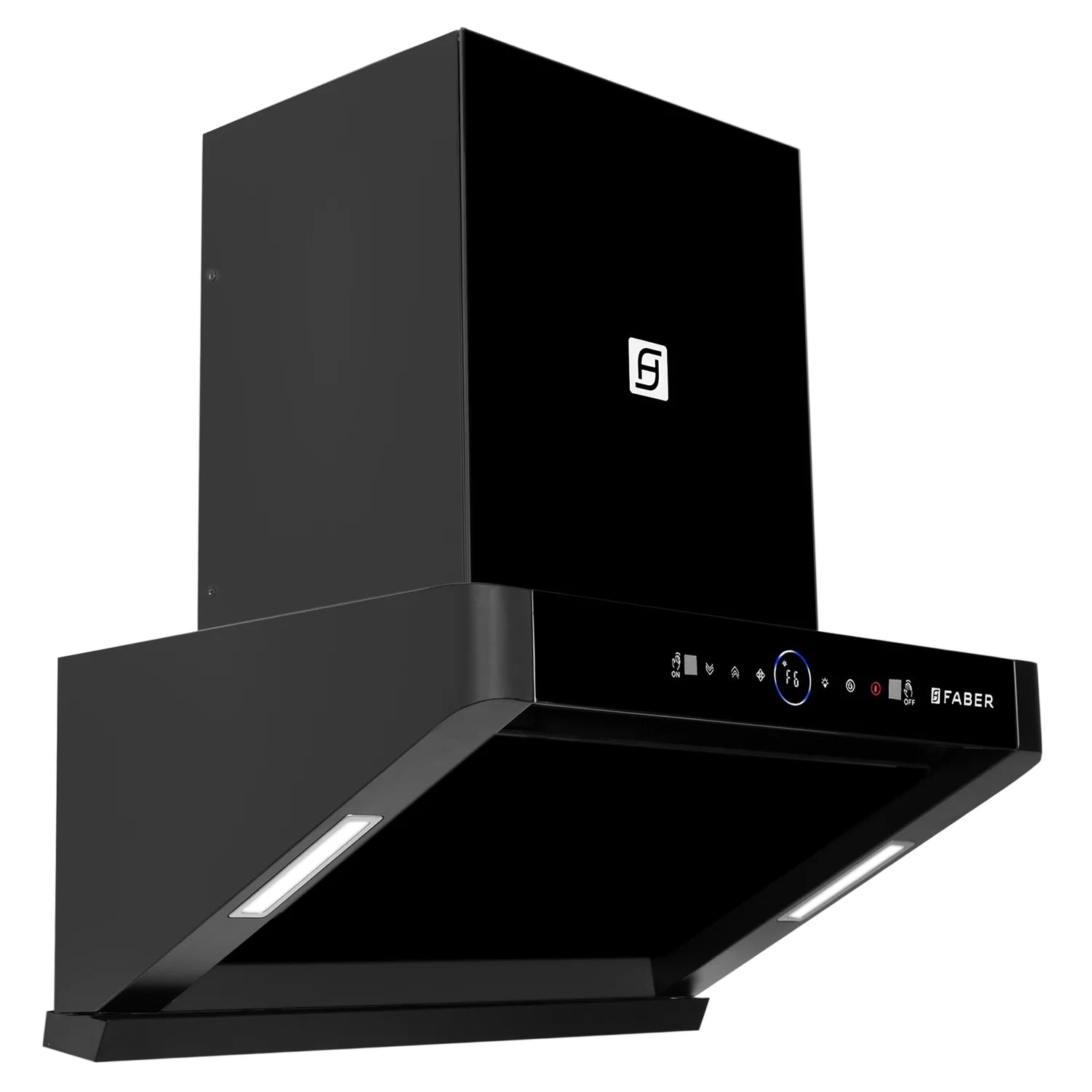 Faber 60 Cm Autoclean Filterless Kitchen Chimney - HOOD APOLLO FL HC BLDC BK IN