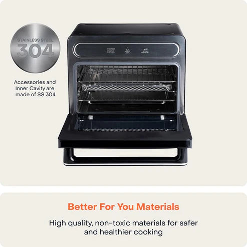 Nutricook Steami 2.0 | 11-in-1 Steam + Air Fryer Oven | 24L | 1600W