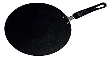 Butterfly Raga Non-Stick Aluminium Concave Tawa, 30 cm, Black