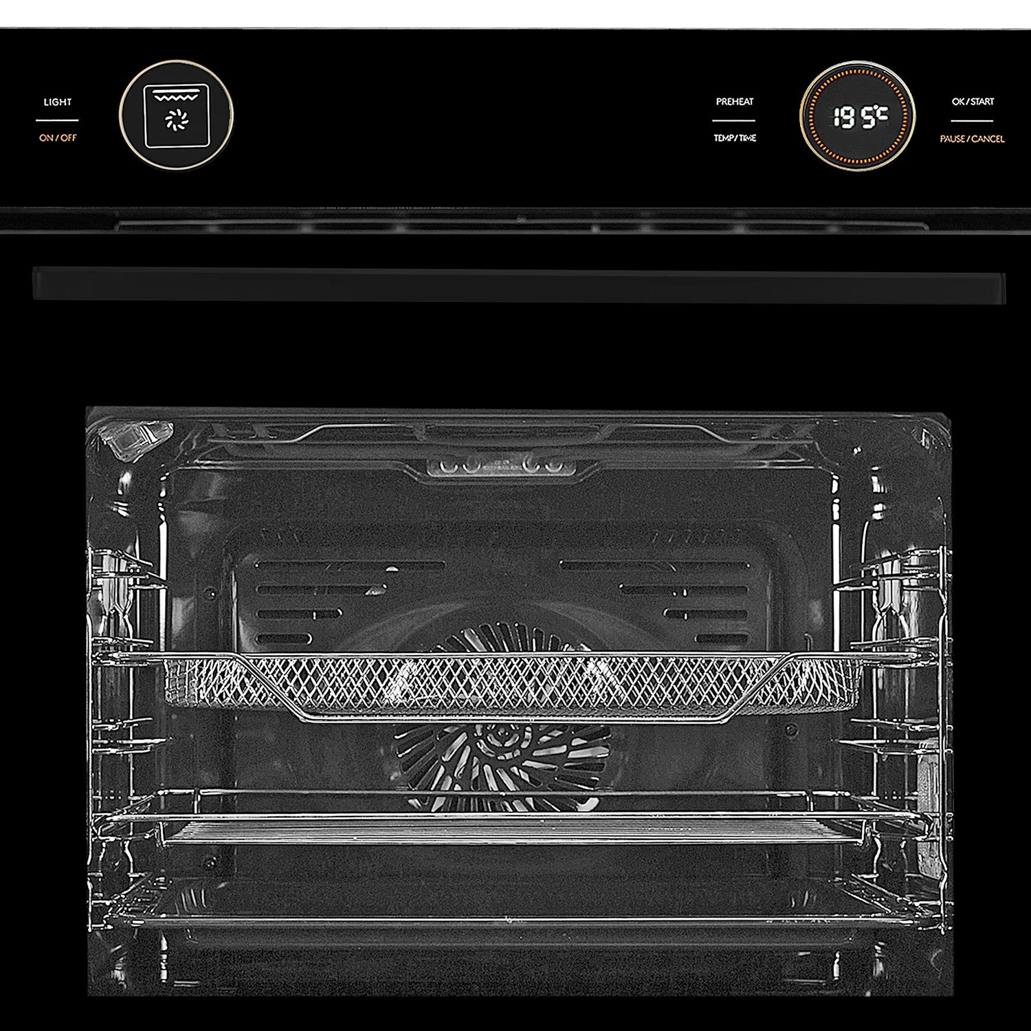 Faber FBIO 81L 10F DIGI BK Built-in Oven 81L: Sleek and Spacious