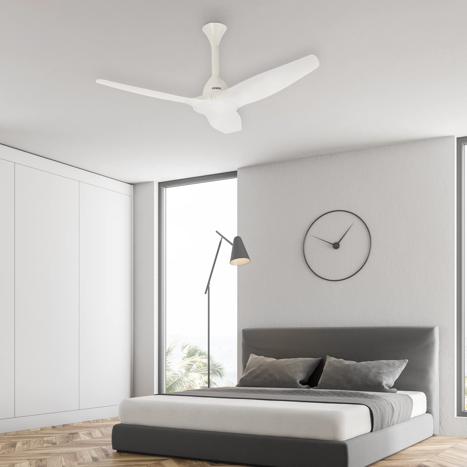 USHA Heleous 1220mm Premium BLDC Ceiling Fan White