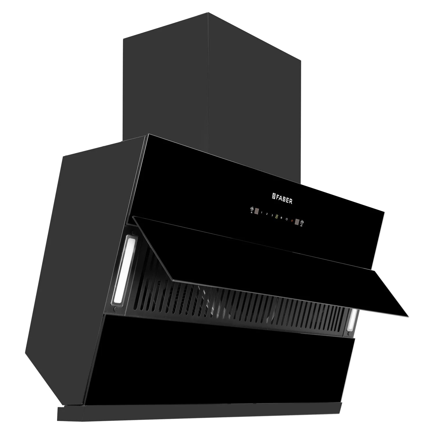 Faber HOOD ARIES XL FL HC SC BK IN 90 – V Kitchen Chimney: Powerful and Stylish