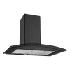 KAFF FLO LX BF 60cm Ducted Wall Mount Chimney - Soft Push Button Control, 1000m3/hr