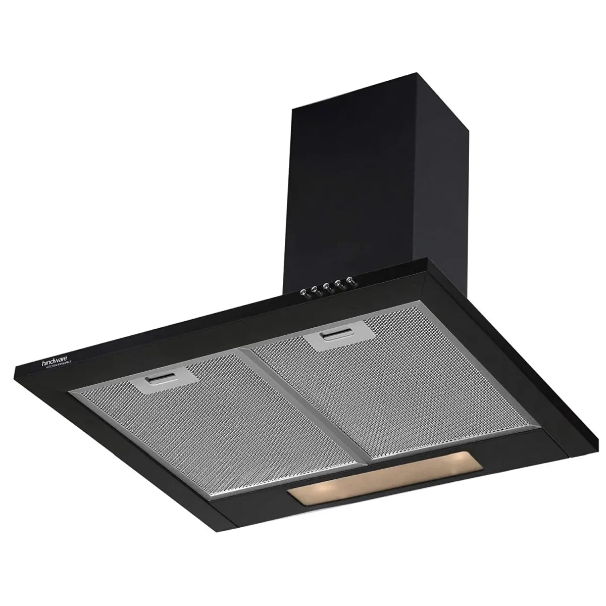 Hindware Wall Mounted 60 cm 700 m3/h Black Chimney ( Clarissa 60 )