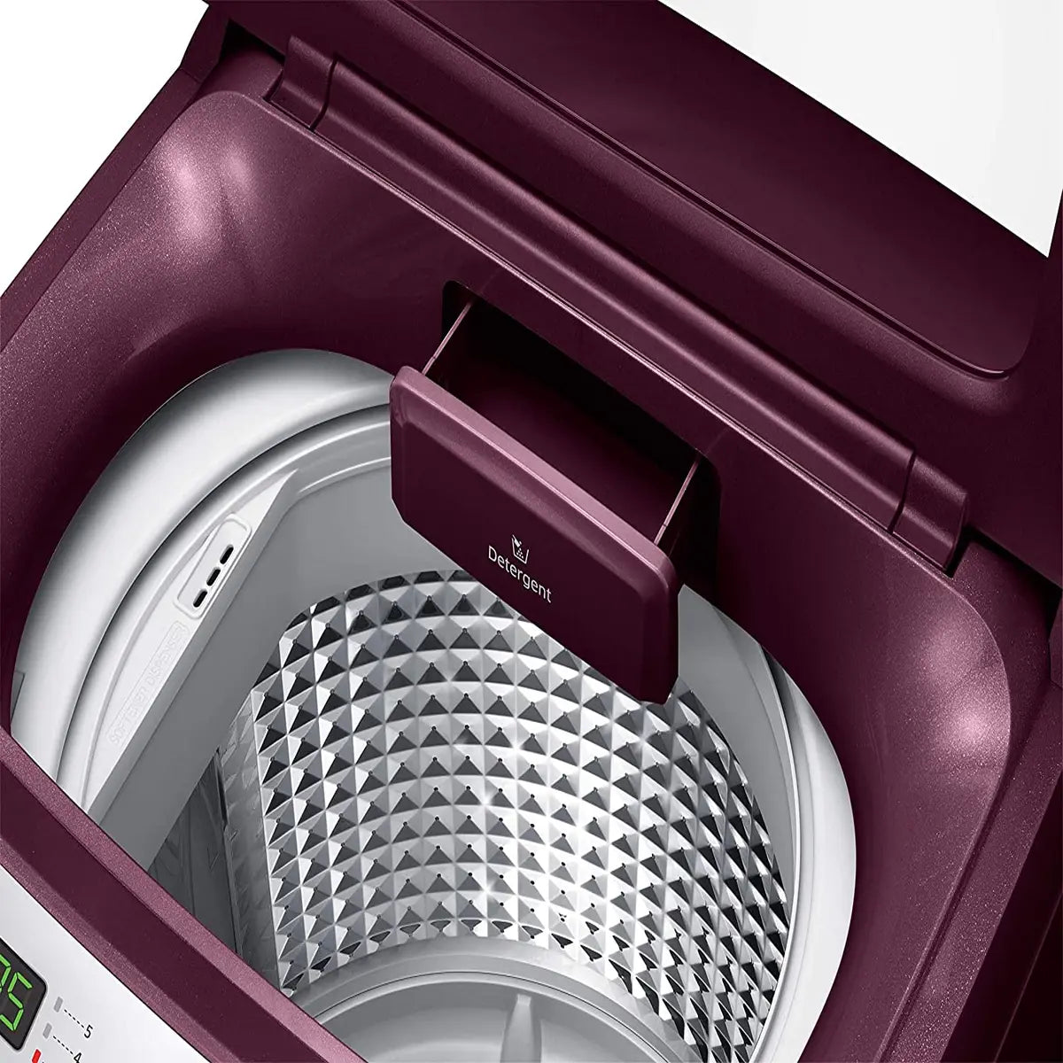 Samsung 7.5 kg Fully-Automatic Top Loading Washing Machine (WA75M4500HP/TL, Sparkling Plum)