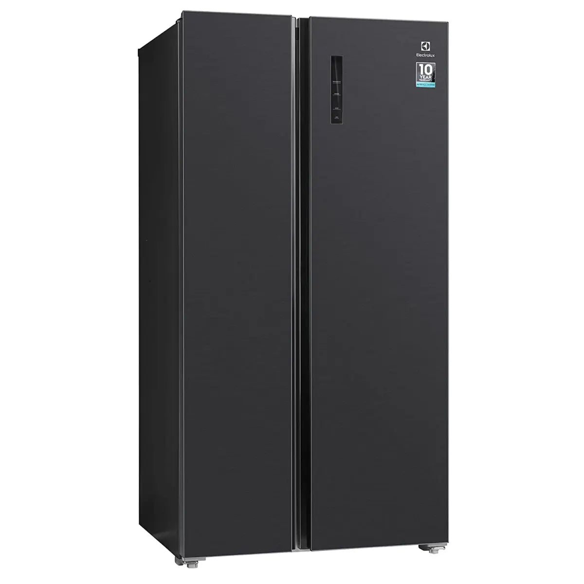 ELECTROLUX 545L Frost Free Inverter Side-by-Side Door Refrigerator, TasteLock Technology, Multidoor Flexibility, Matte Black Steel, UltimateTaste 700, ESE5401A-B
