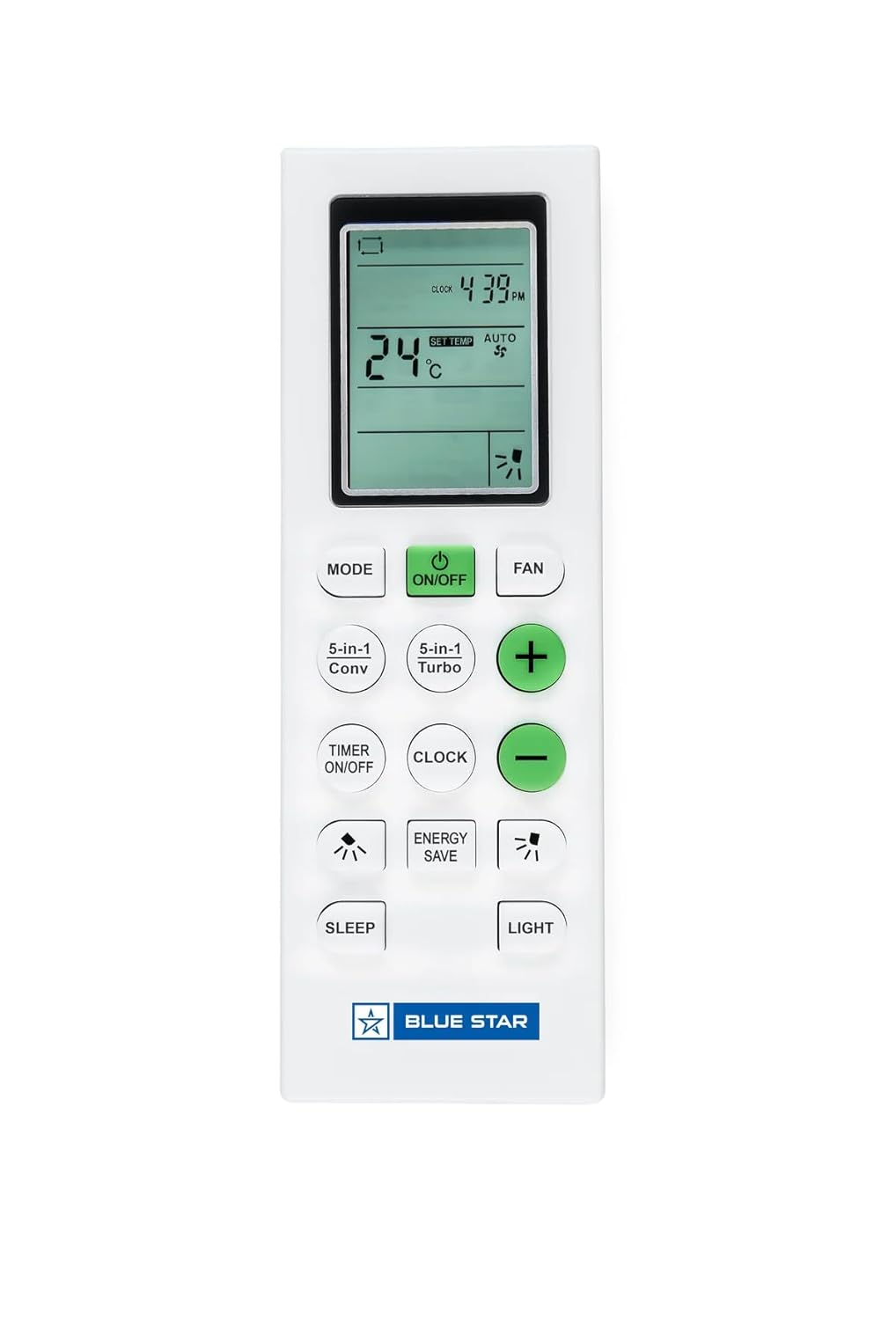 Blue Star 2 Ton 3 Star Split Inverter AC (Turbo Cool, Hexa Inverter Technology, 5-in-1 Convertible Cooling, Comfort Sleep, Energy Saver, IB324TKU, Copper Condenser) White