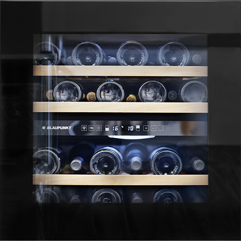 Blaupunkt 5WK610FF0 Wine Cooler: 83L Capacity, 40 dB Noise, 36-Bottle Capacity