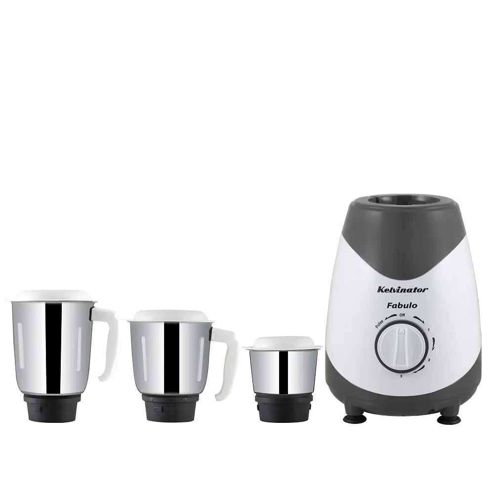 Kelvinator Fabulo150 Mixer Grinder KMG00150 3 Jars Stainless Steel