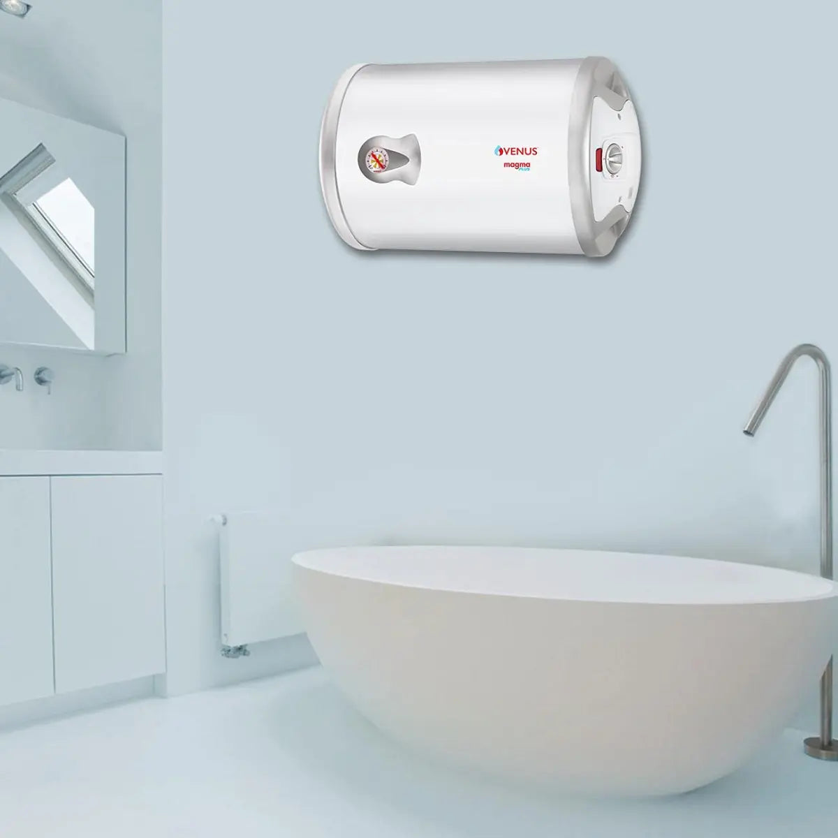 Venus Magma Plus 25gh 25-Litre Storage Water Heater (White,bee Star Rating - 4 Stars)
