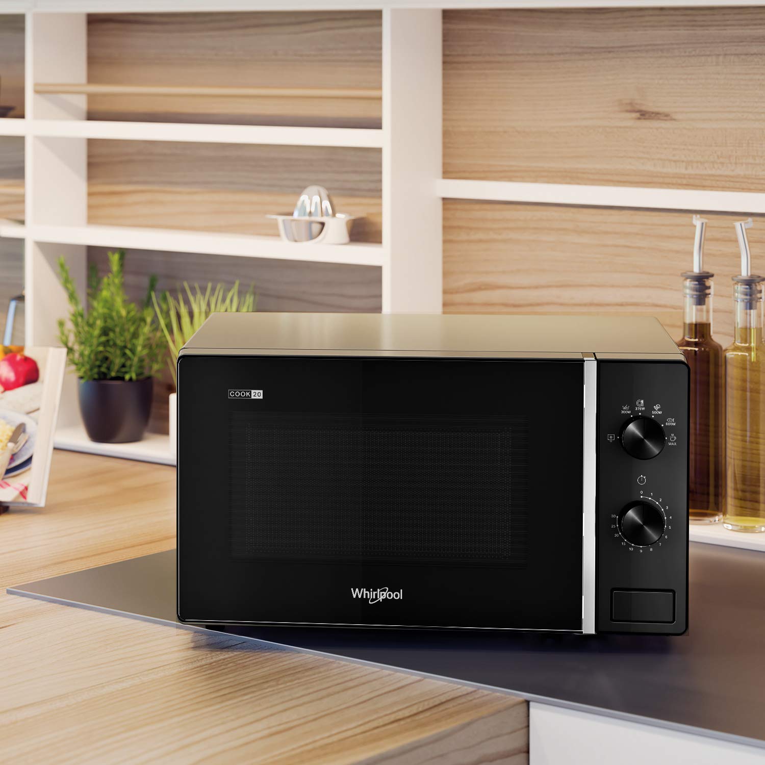 Whirlpool Magicook Solo 20L Microwave(Black, 2 Year Warranty)
