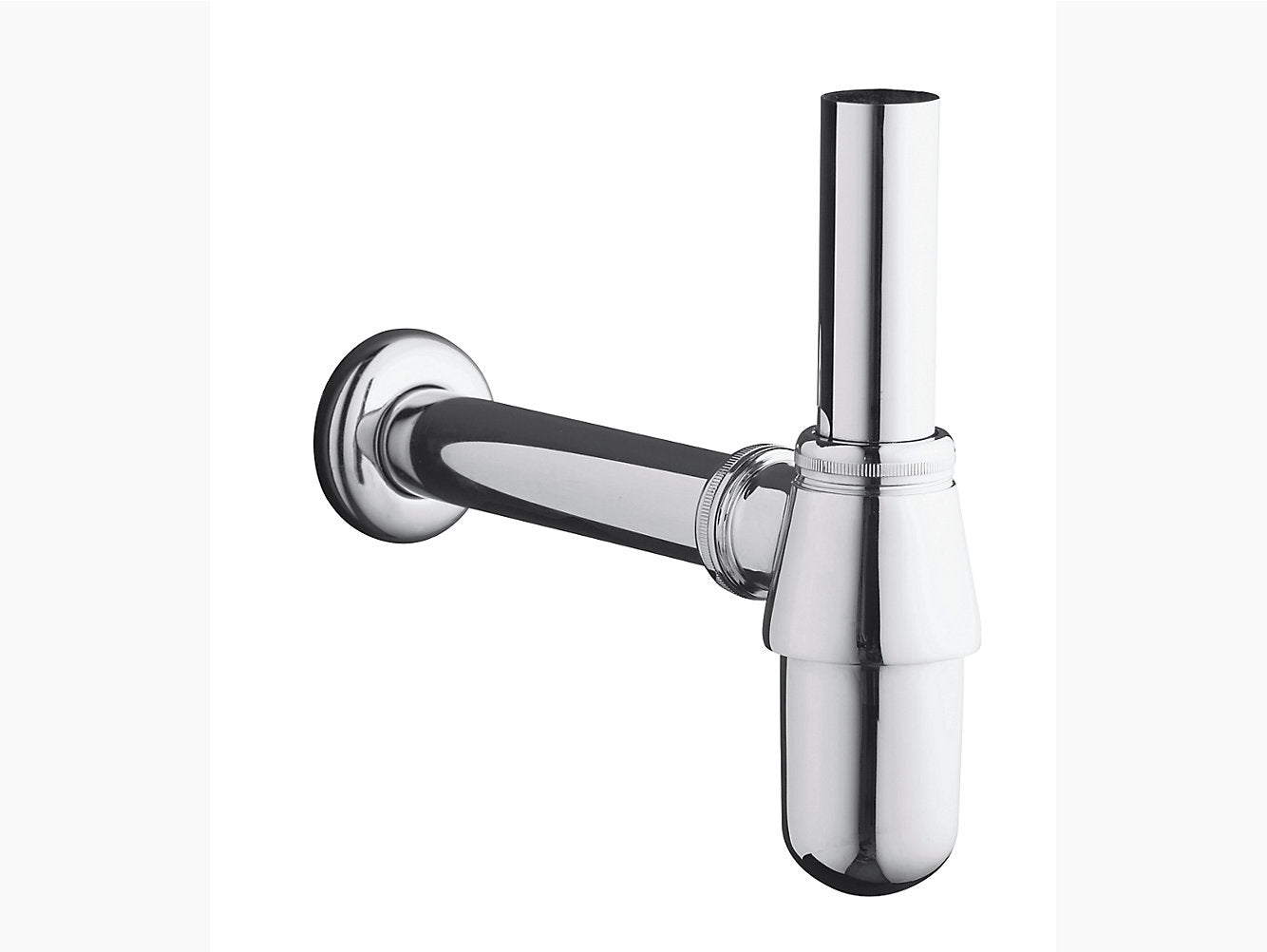 kohler K-16407IN-CP 210mm bottle trap in polished chrome
