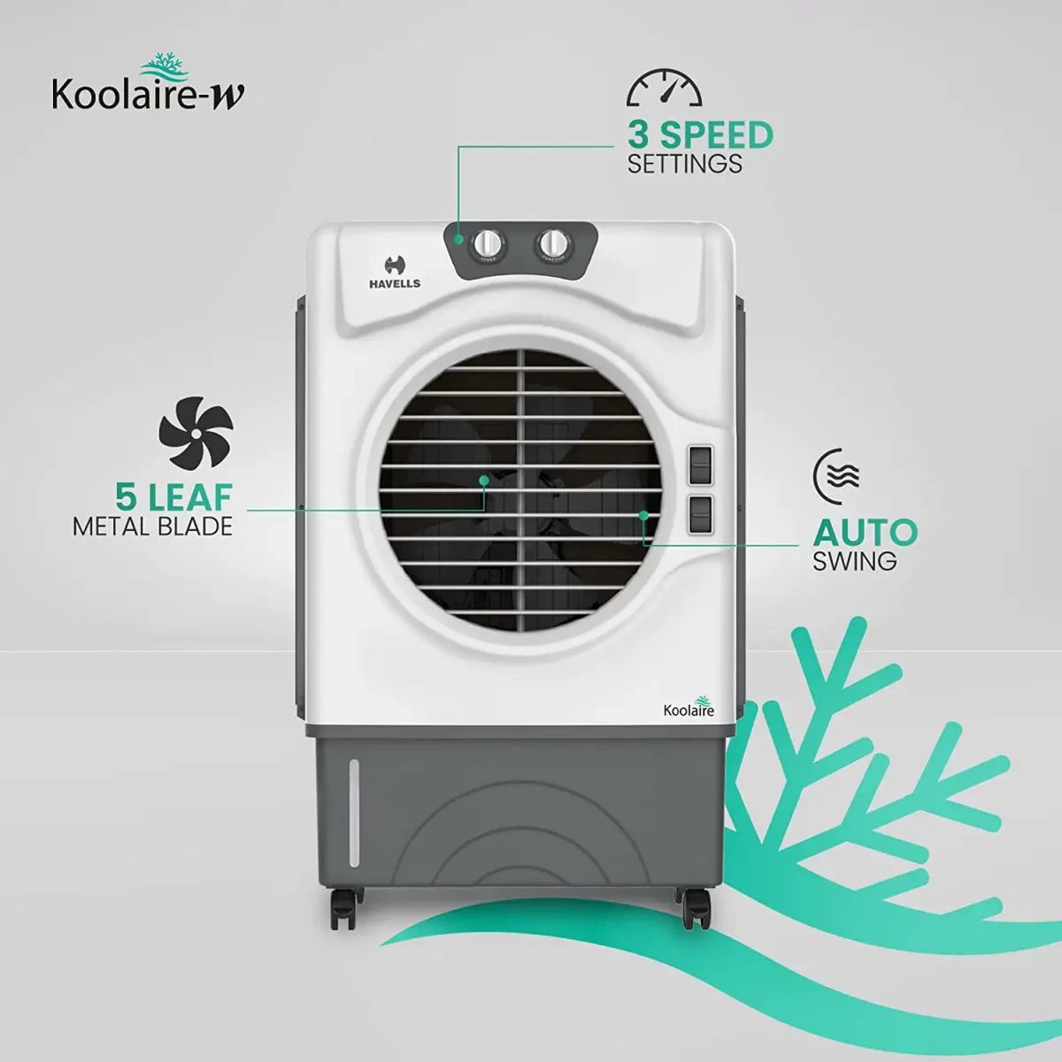 Havells Koolaire-W 51L 220W Desert Cooler, Ghracaaw050