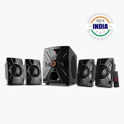 ZEBRONICS ZEB-LOVELY 60 W Bluetooth Home Theatre  (Black, Stereo Channel)