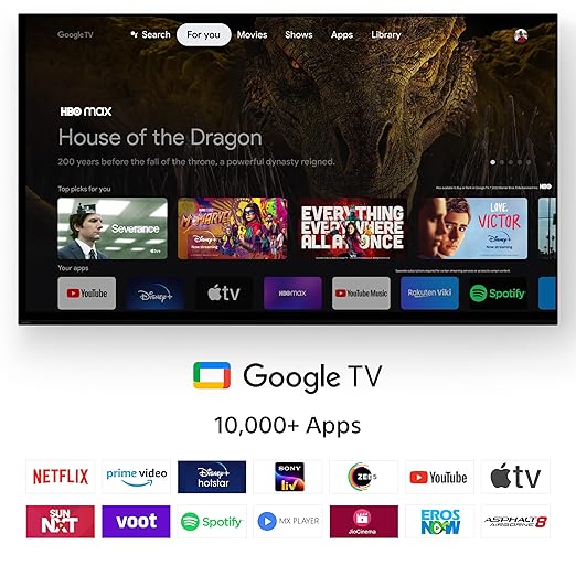 A80L | BRAVIA XR | OLED | 4K Ultra HD | High Dynamic Range (HDR) | Smart TV (Google TV) 210cm