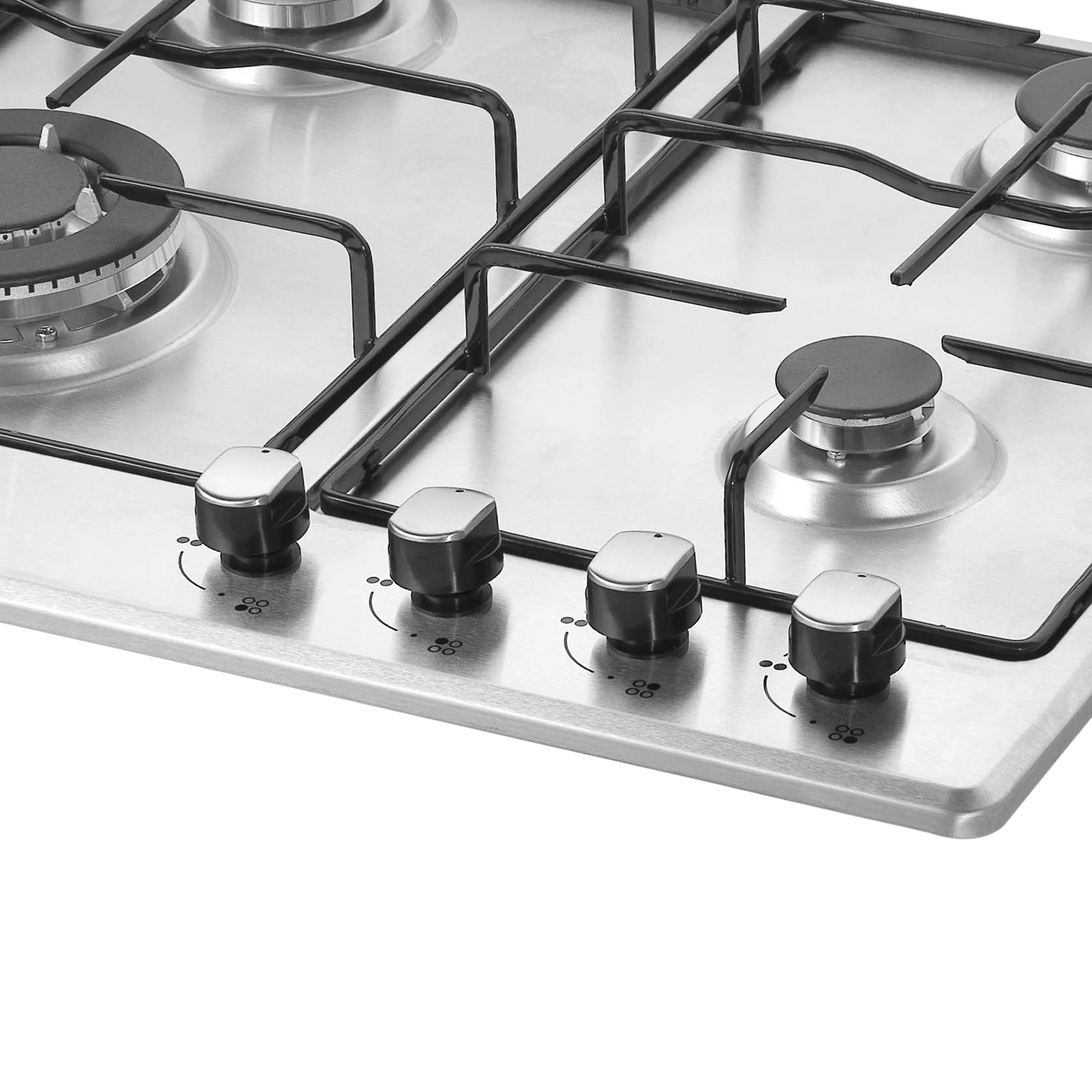 Kaff NE 4B 60 SS- Built-In Hob, 304 SS- 60 Char