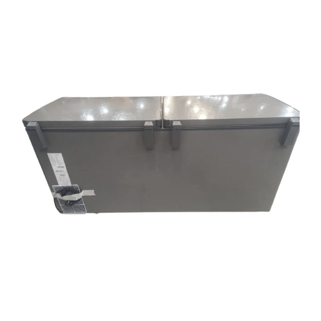 Voltas CF HT 500 DD P Double Door Deep Freezer cum chiller, 500 Liters, Convertible, GREY LATEST