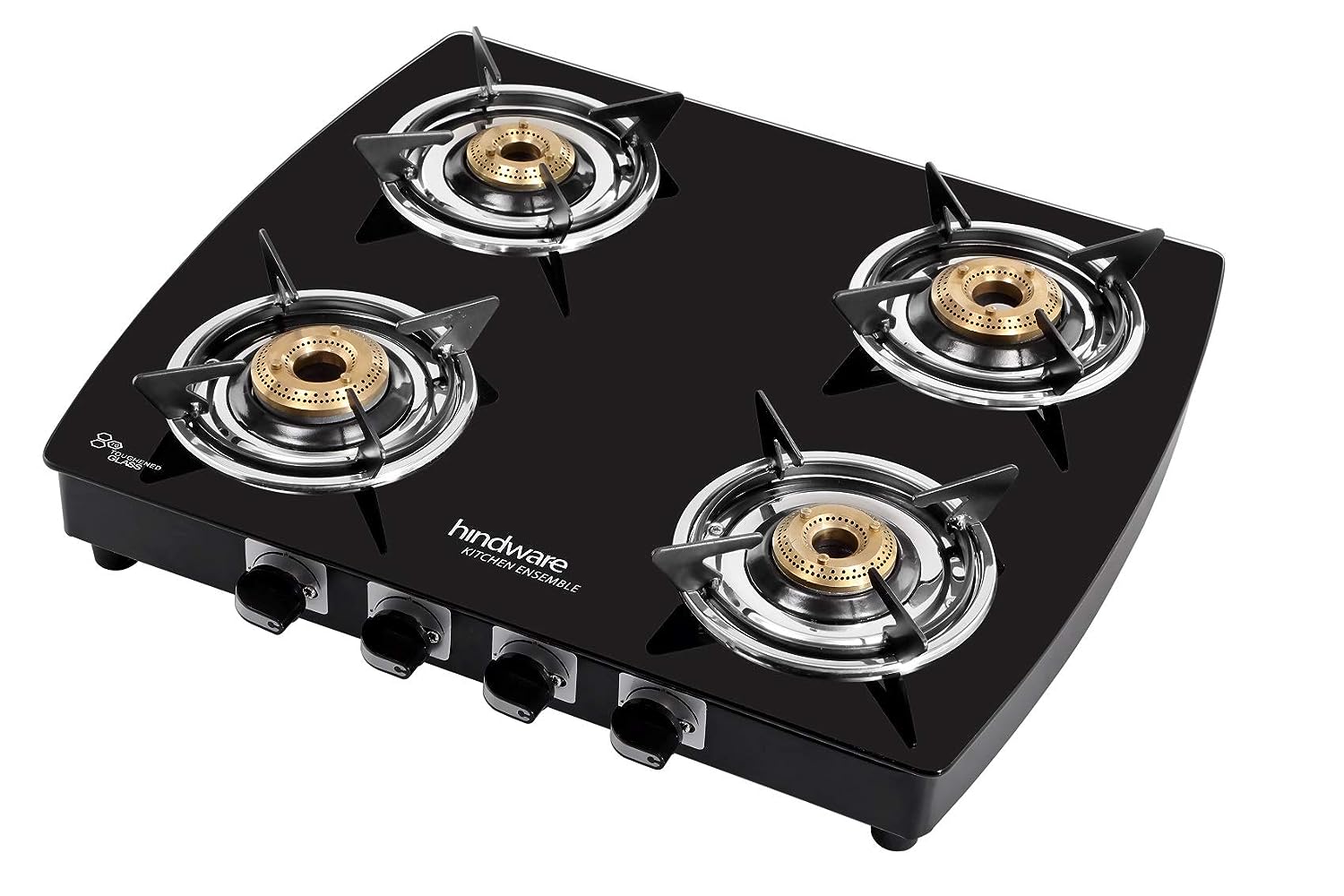 Hindware Bruno 4B AI Glass Cooktop