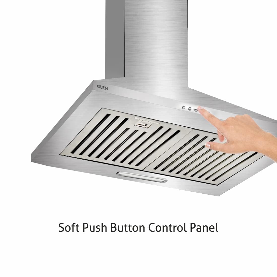 Glen Pyramid Ductless Kitchen Chimney 6050 Junior Stainless Steel 60cm 750 m3/h