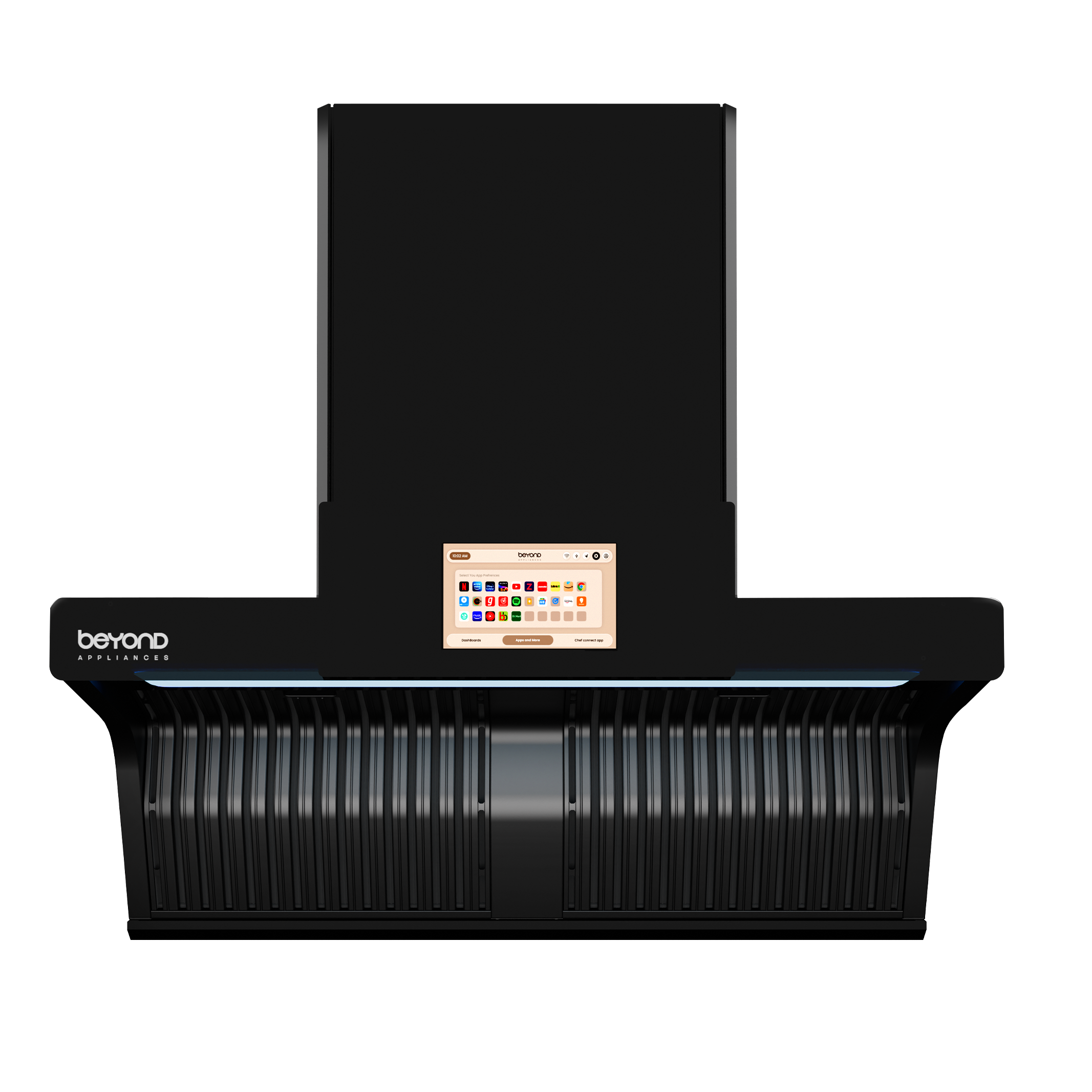 Beyond Orion 90cm smart kitchen chimney front view