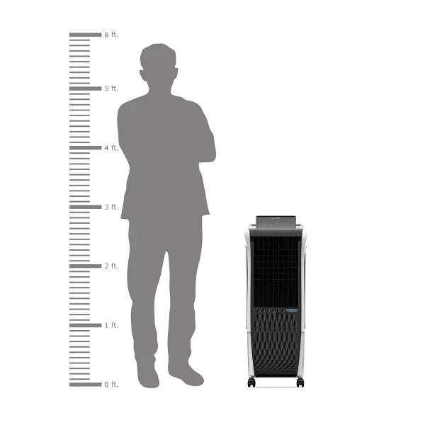 Symphony Diet 3D 20i Air Cooler with 3-side cooling pads for superior cooling experience