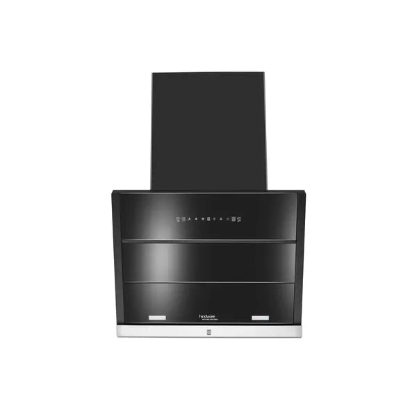 Hindware 60 cm Wall Mounted Chimney Auto Clean MAPLE 60 BLK Touch Control with motion sensor