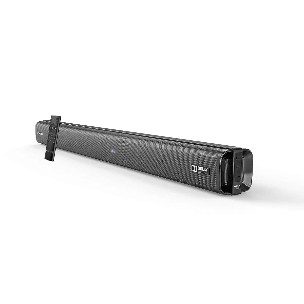 ZEBRONICS ZEB-JUKE BAR 3800 PRO DOLBY Wireless Bluetooth Single Soundbar With Supporting Wall Mount, USB, AUX, Optical IN, HDMI ARC & Remote Control. (60 Watt, 2.0 Channel)