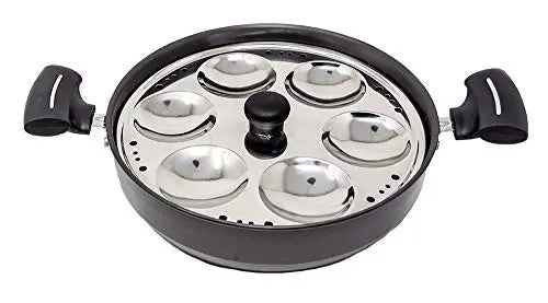 Butterly Hard-Anodized Aluminum Non Stick Super Plus Multi Kadai (280mm, Black)