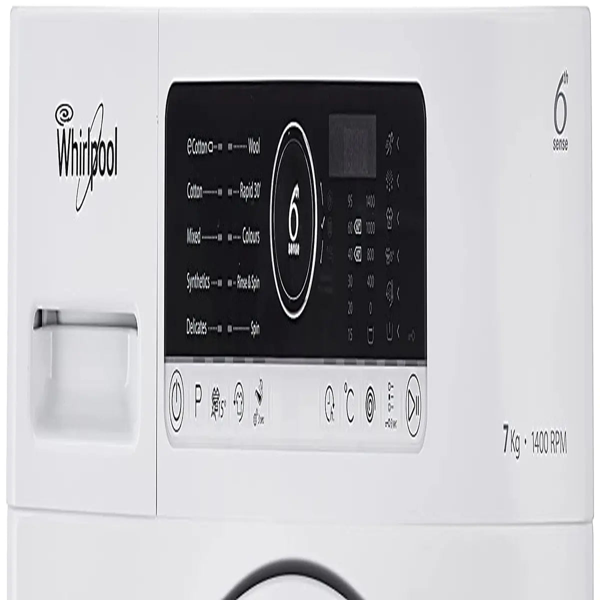 Whirlpool Supreme Care 7 Kg Fully Automatic Front Load Washing Machine ( 6th Sense SoftMove Technology, White, 10 Years Warranty )