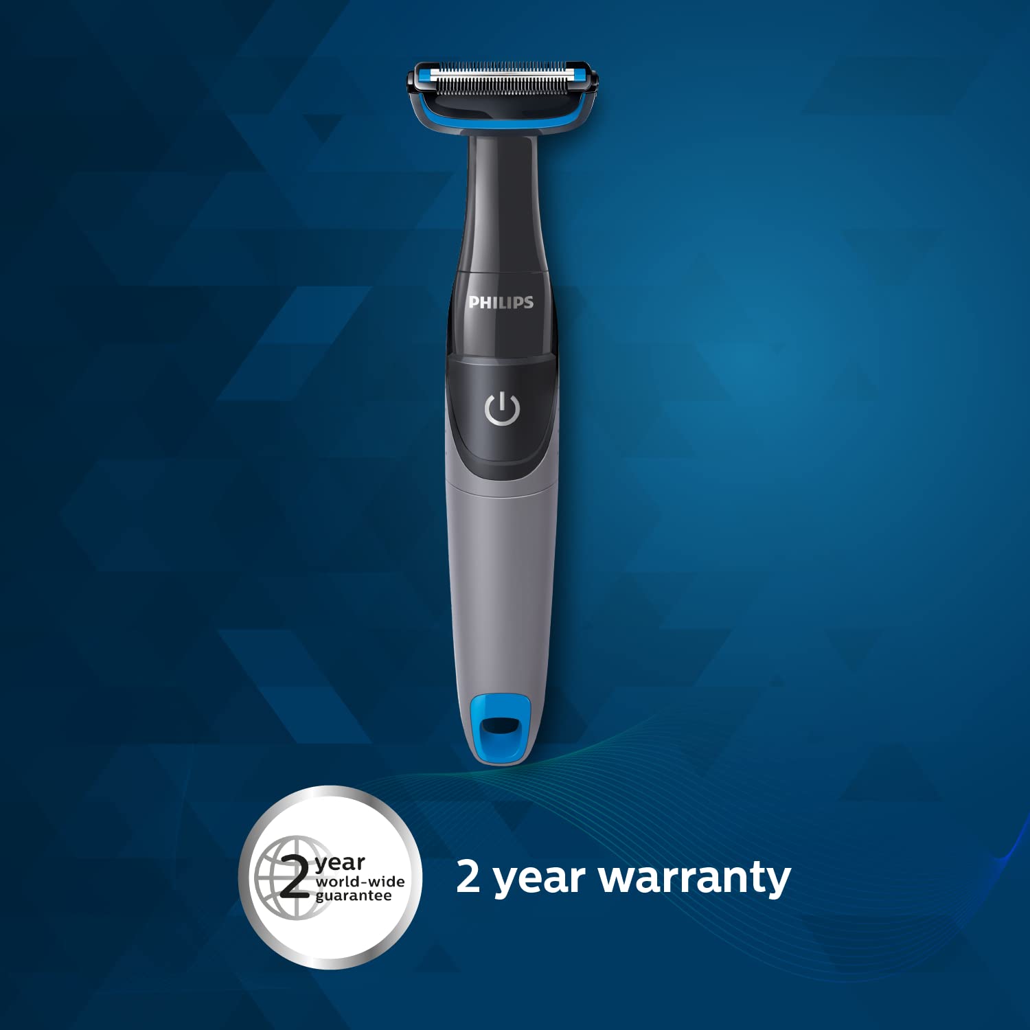 Philips BG1025/15 Showerproof Body Groomer for Men, Safe for all body areas, including private parts