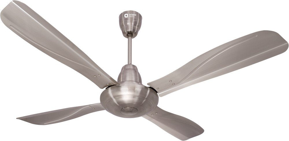Orient Electric Decorative Stallion 1320mm Ceiling Fan (Silver)