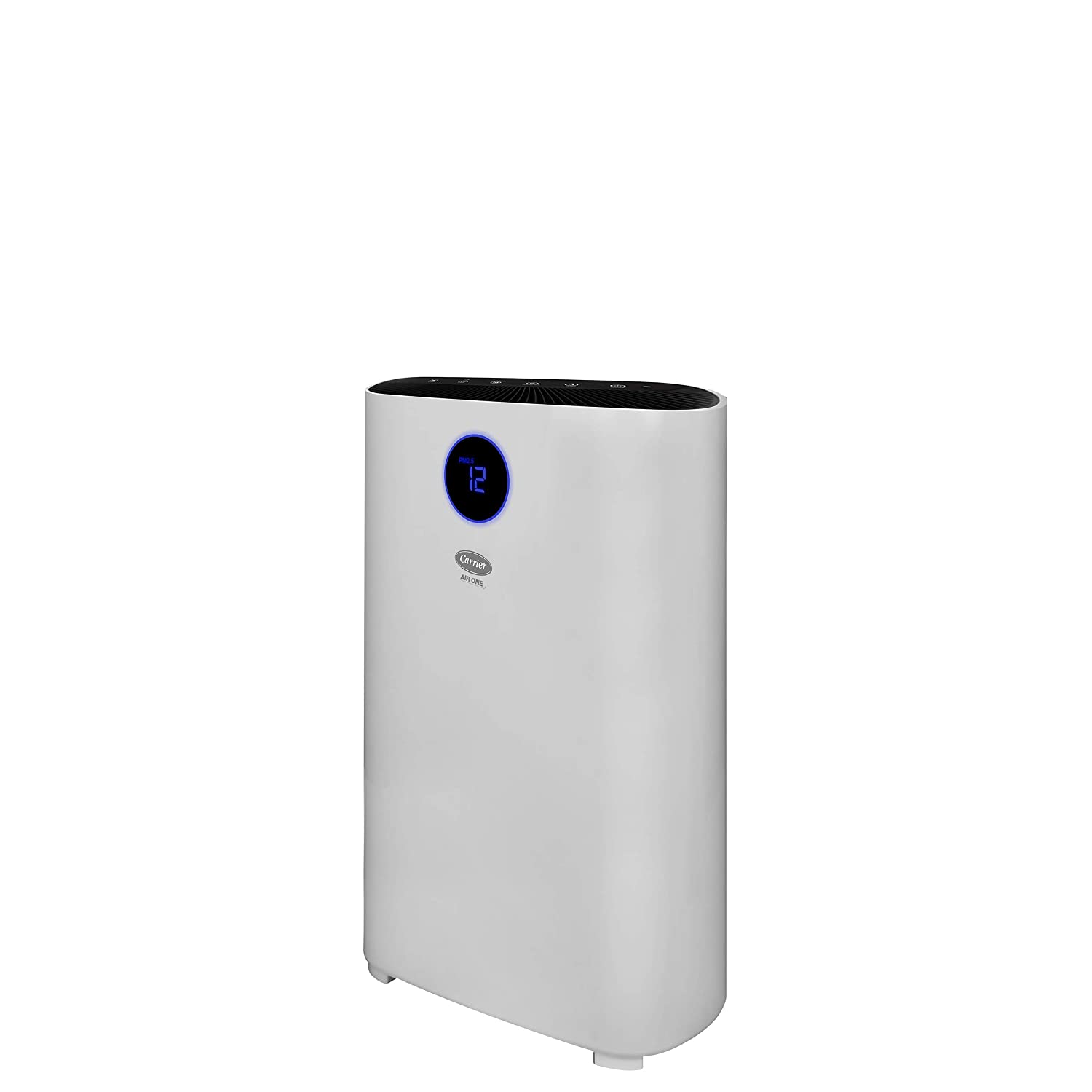 Carrier Air One Room Air Purifier with 3 Stage Filtration, PM2.5 Display and Color Indicator (260 CADR, Room Size Upto 300 sq ft with 3 Air Changes/Hour.)