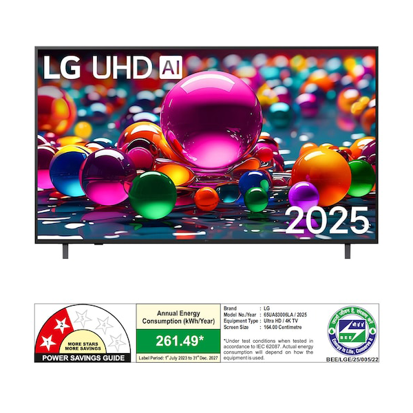 LG 65UA83006LA 65 4K UHD AI TV - 164 cm (65 inch)