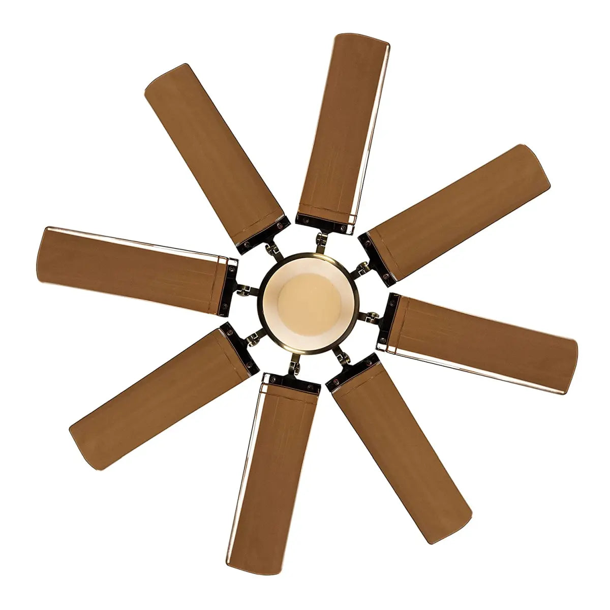 oltao Susan Chandelier fan with BLDC Motor, Reverse Air Flow For Summer winter mode (Metallic Brown)