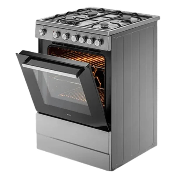 KAB 60 SS Cooking Range with Electric Oven, 4 Gas Burners