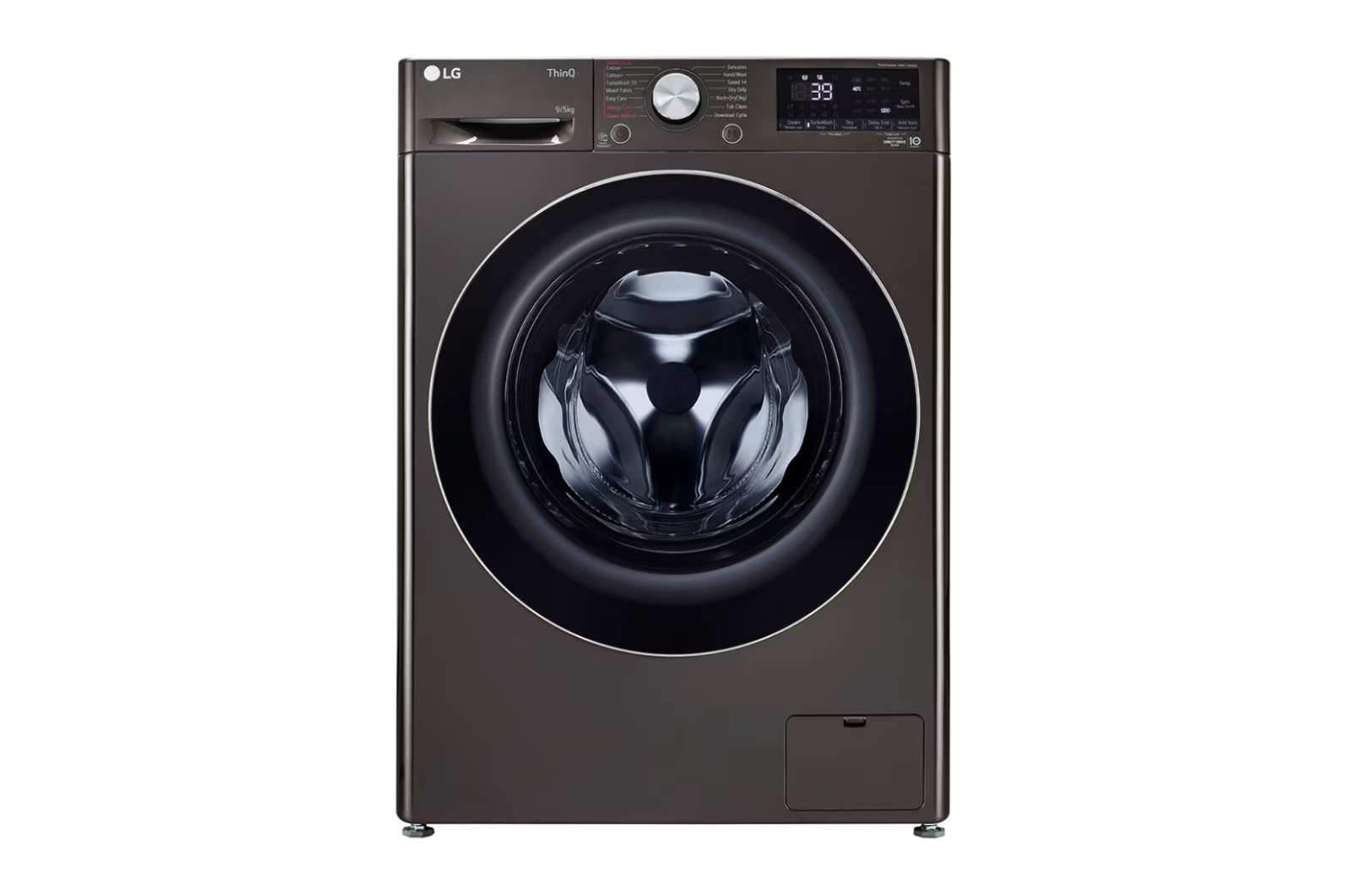 LG 9/5Kg Front Load Washer Dryer FHD0905STB AI Direct Drive Black