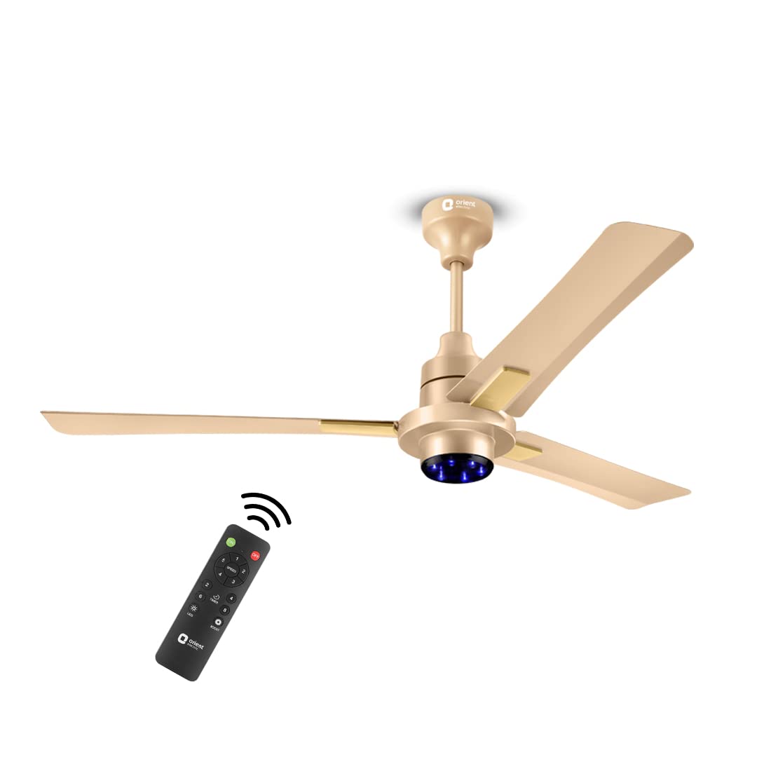 Orient Electric I-Tome Smart BLDC fan 1200mm Topaz Gold