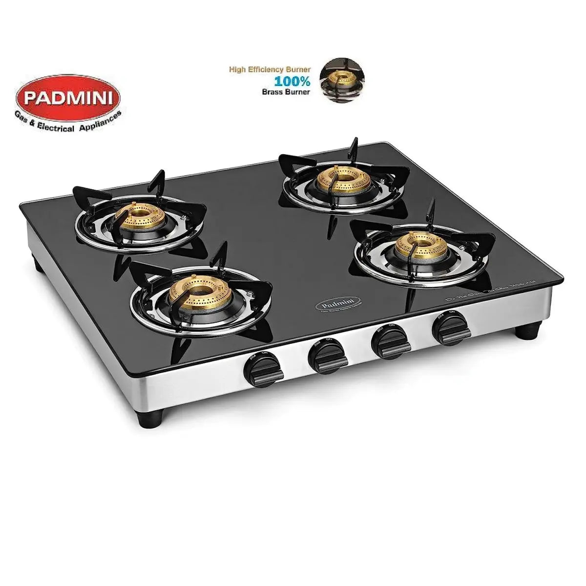PADMINI Four Burner Gas Stove - CS 4GT Jalwa